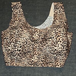 Victoria's Secret Leopard Print Sports Bra